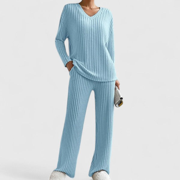 Casidy Ribbed Knit Set