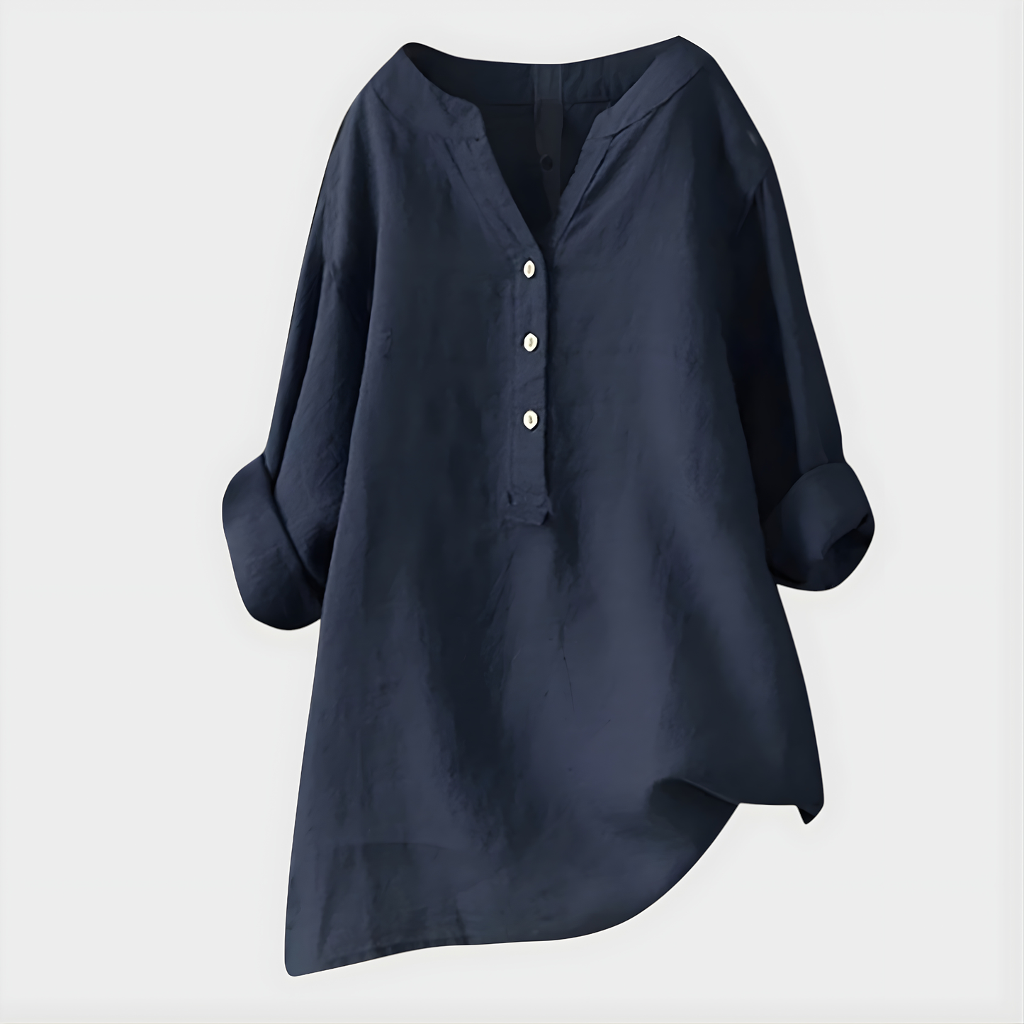 Evelyn Cotton Linen Blouse