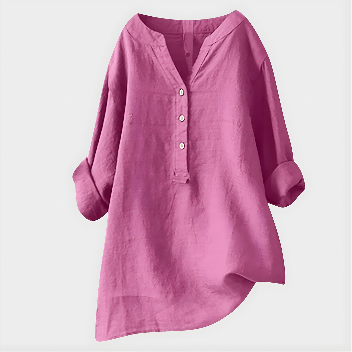 Evelyn Cotton Linen Blouse