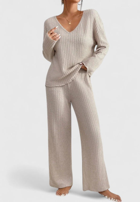 Casidy Ribbed Knit Set
