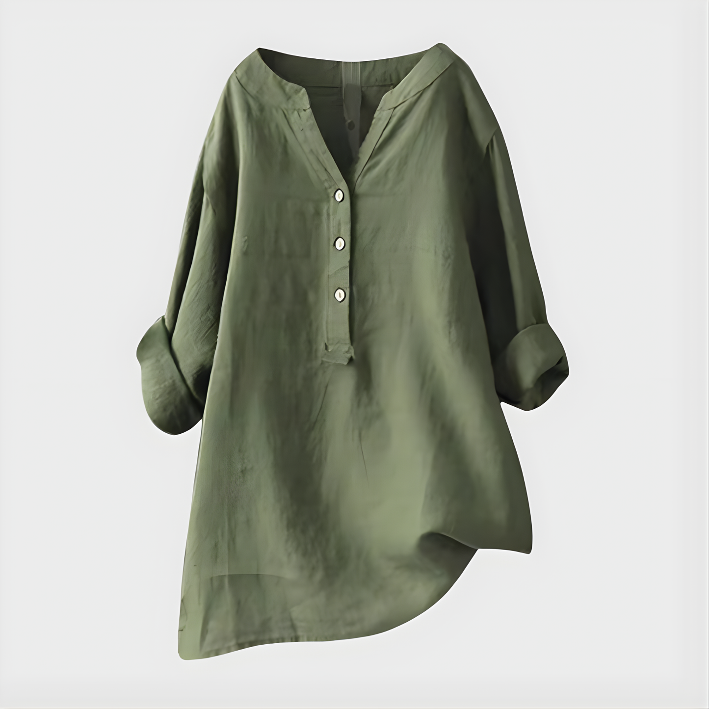 Evelyn Cotton Linen Blouse