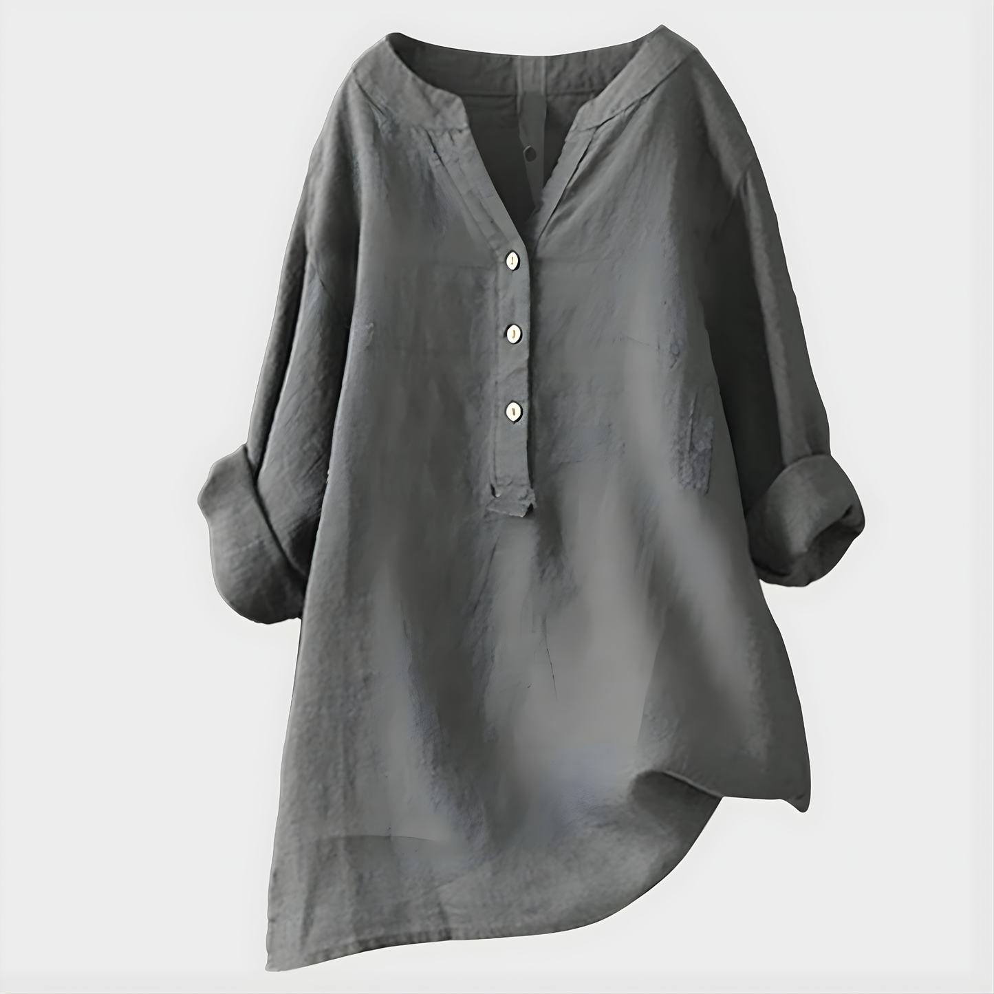 Evelyn Cotton Linen Blouse