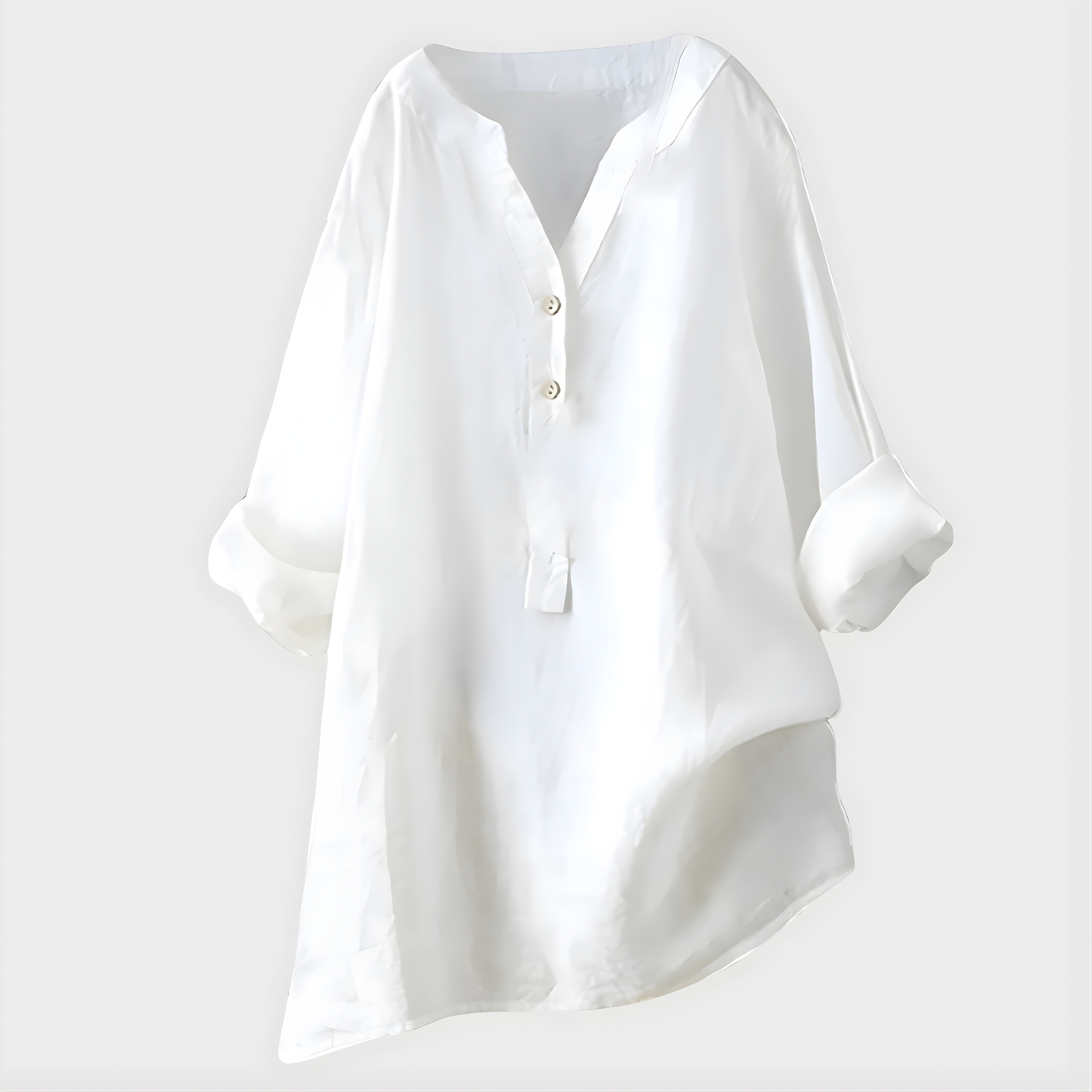 Evelyn Cotton Linen Blouse