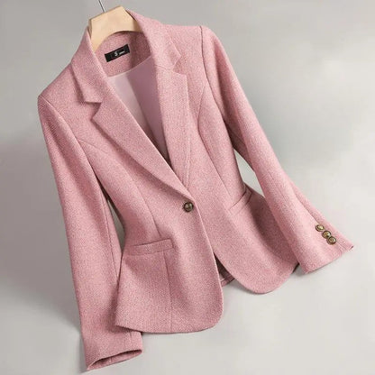 Melisa Herringbone Blazer
