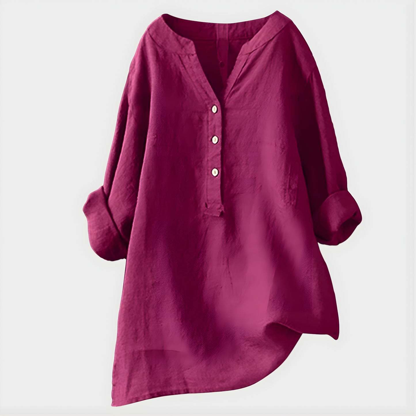 Evelyn Cotton Linen Blouse