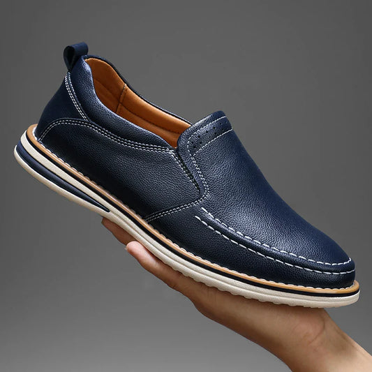 Lucent Leather Flats