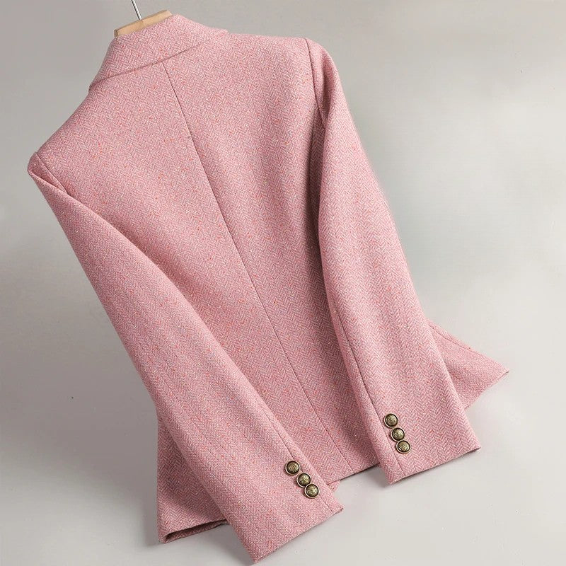 Melisa Herringbone Blazer