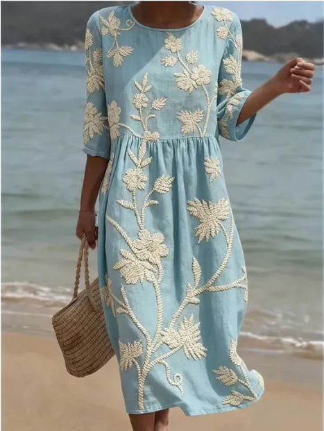 austin floral print midi dress Kimberly